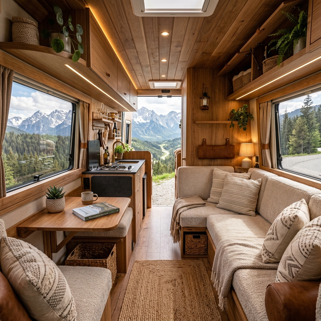 SECGARAGE Karavan İç Tasarımı ve Konforu